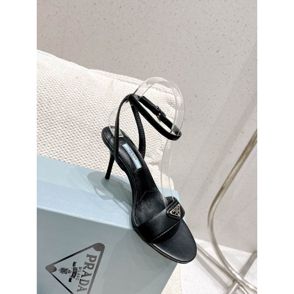 Prada high heels brushed leather 8.5cm 35-41 Shoes