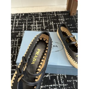 Prada raffia ballerines 35-41 Shoes
