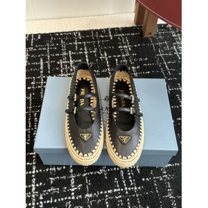 Prada raffia ballerines 35-41 Shoes