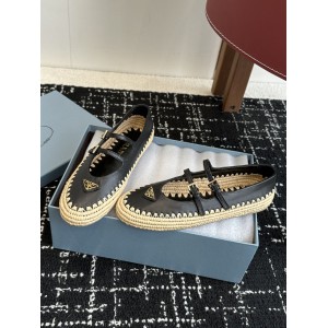 Prada raffia ballerines 35-41 Shoes
