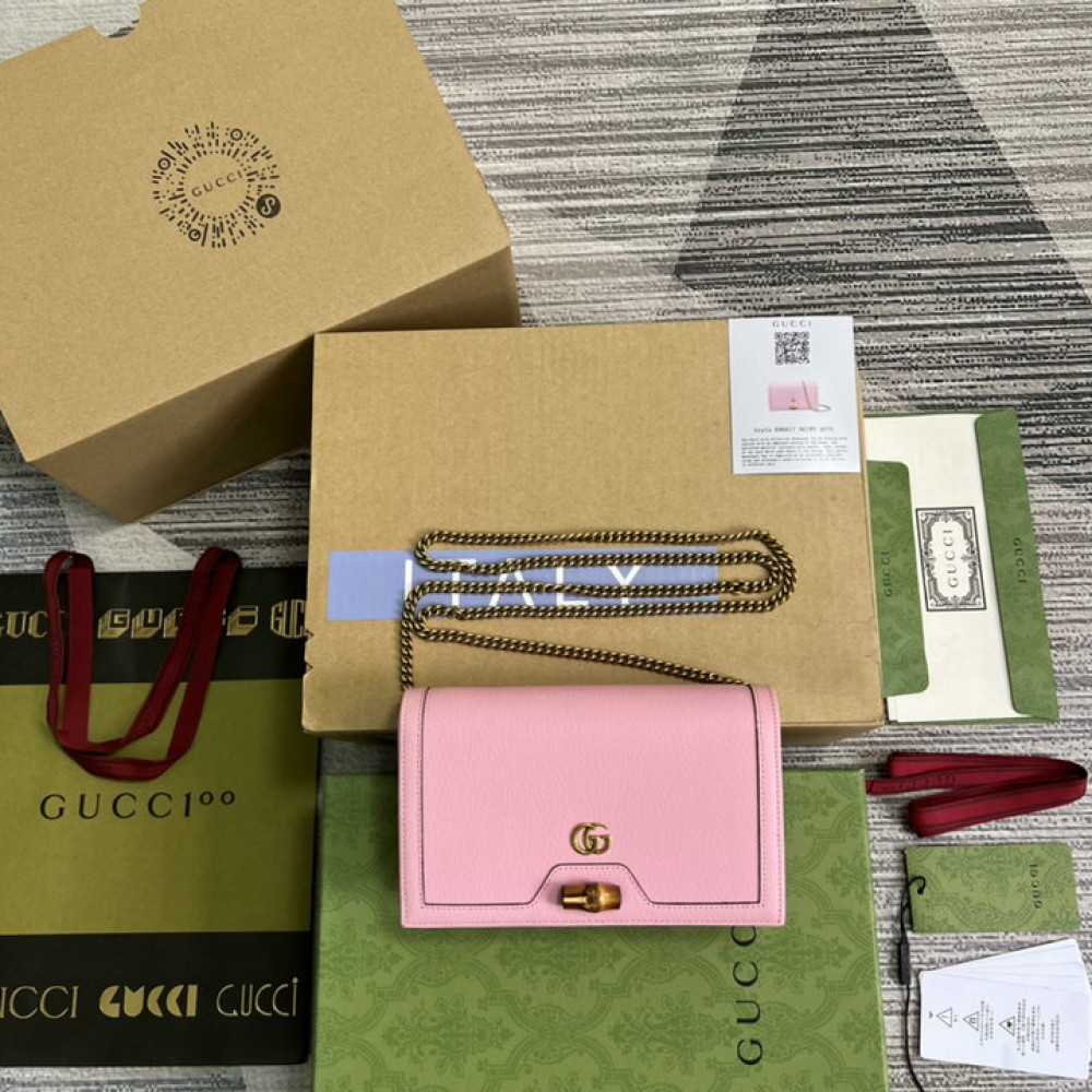 Gucci Diana Wallet on chain 696817 19x11x5cm Bags