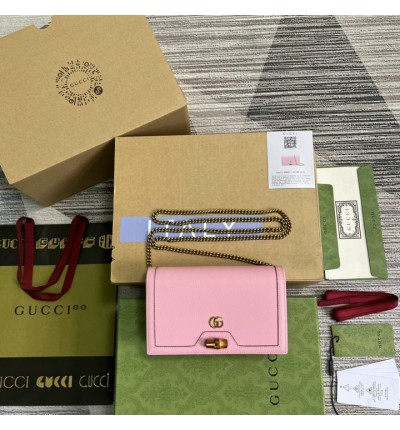 Gucci Diana Wallet on chain 696817 19x11x5cm