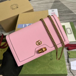 Gucci Diana Wallet on chain 696817 19x11x5cm Bags