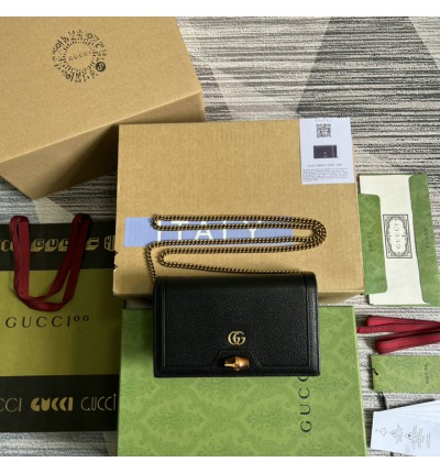 Gucci Diana Wallet on chain 696817 19x11x5cm