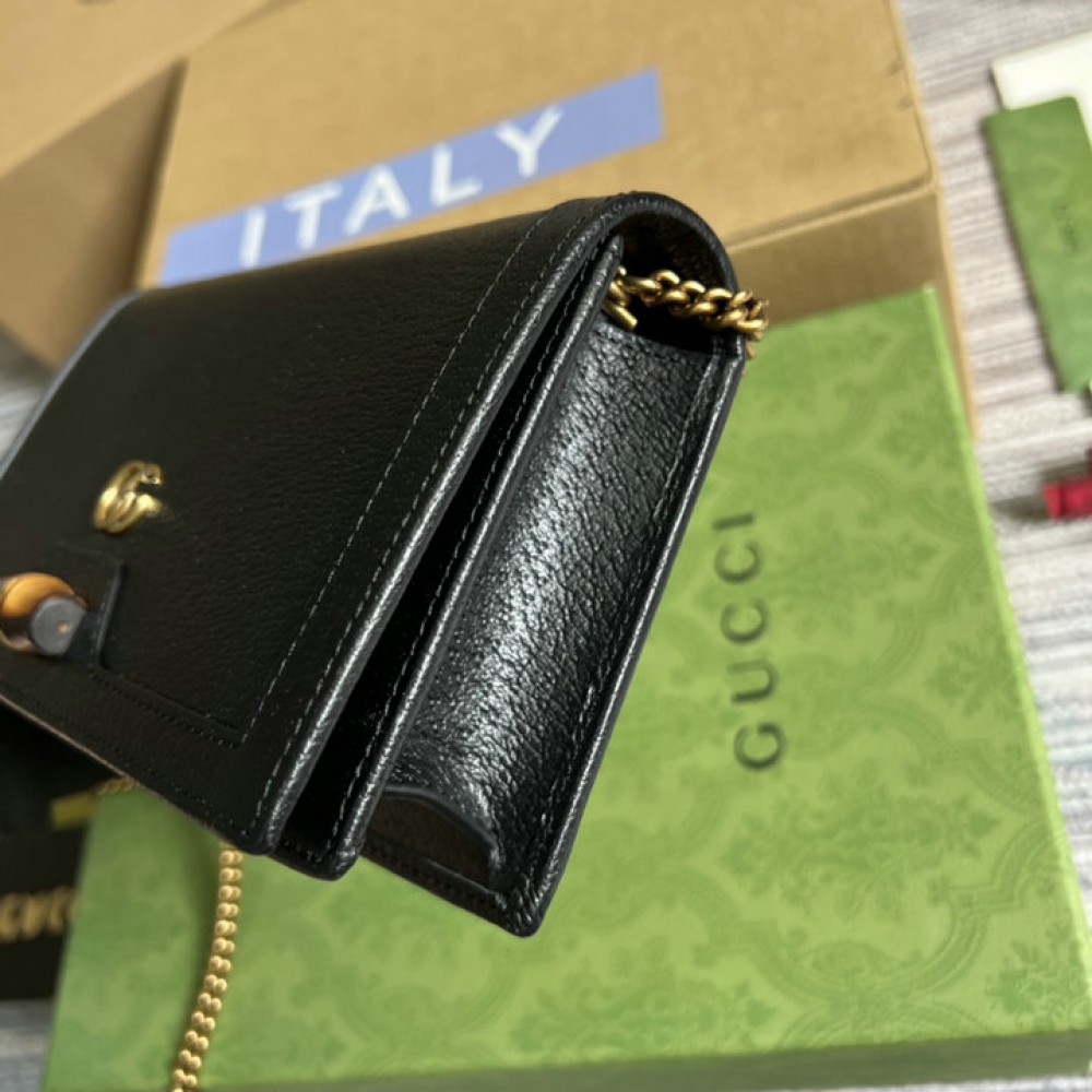 Gucci Diana Wallet on chain 696817 19x11x5cm Bags