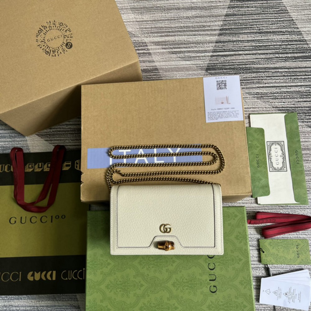 Gucci Diana Wallet on chain 696817 19x11x5cm Bags