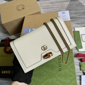 Gucci Diana Wallet on chain 696817 19x11x5cm Bags