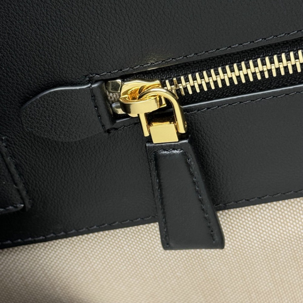 Prada Large leather tote bag with buckles 40x20x29cm Bags