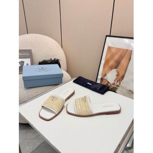 Prada raffia slippers 36-42 Shoes