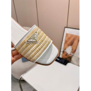 Prada raffia slippers 36-42 Shoes