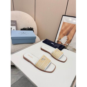 Prada raffia slippers 36-42 Shoes