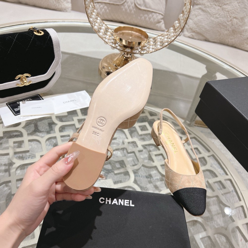 Chanel slingback pumps 35-42 2.5cm Shoes