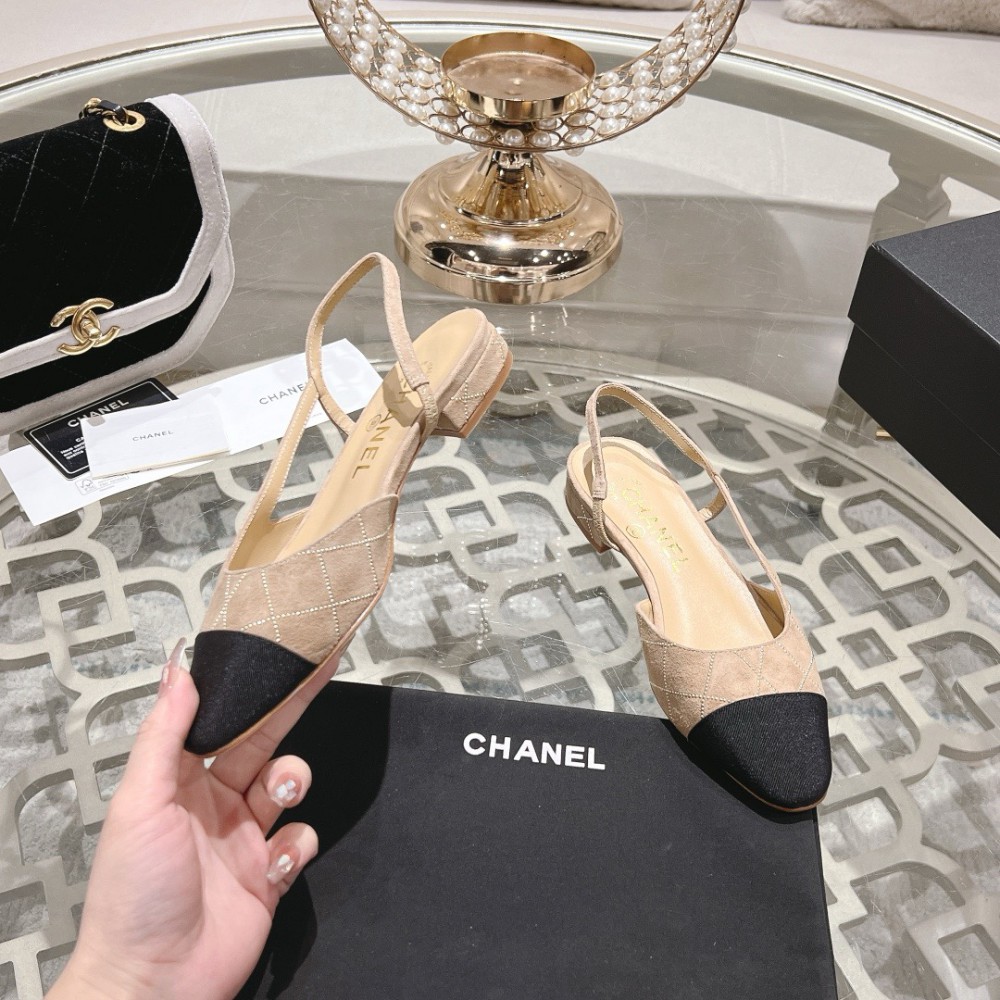 Chanel slingback pumps 35-42 2.5cm Shoes