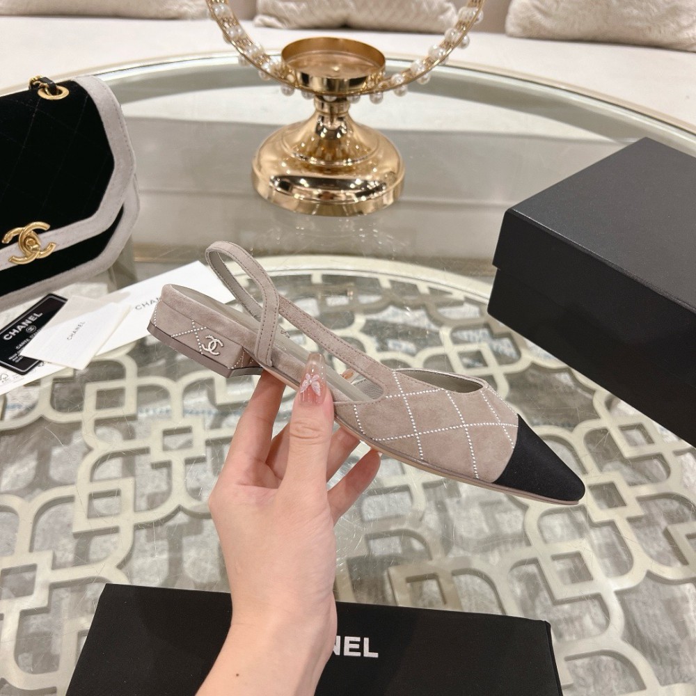 Chanel slingback pumps 35-42 2.5cm Shoes