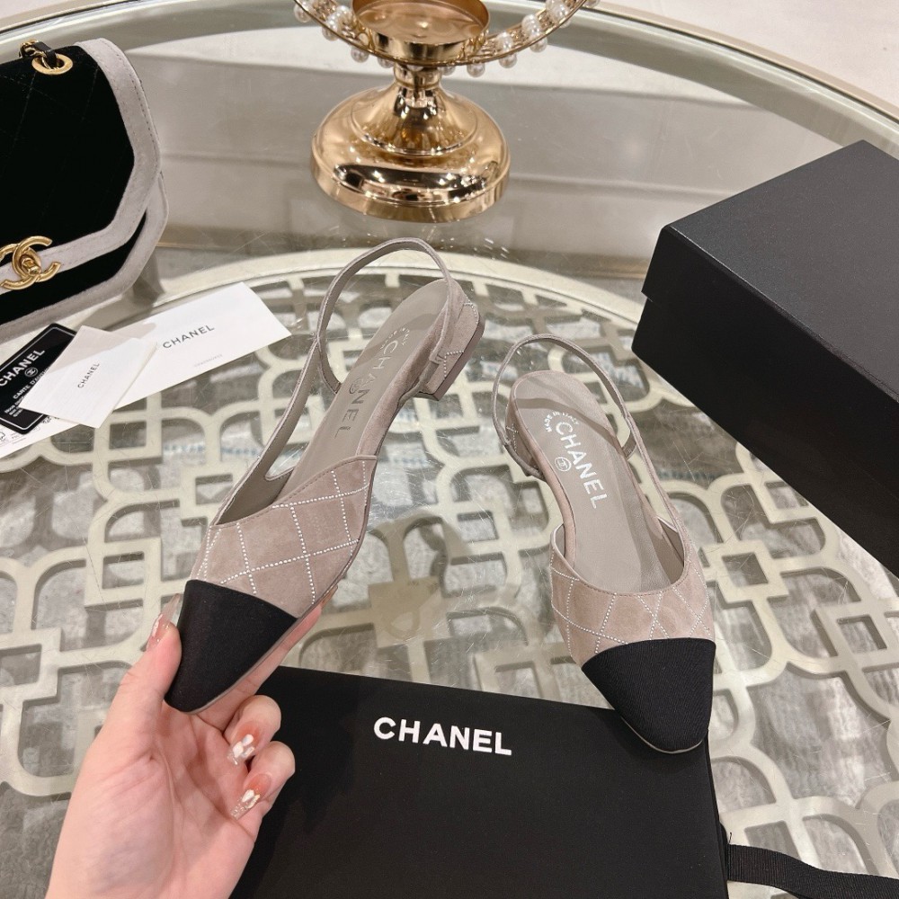 Chanel slingback pumps 35-42 2.5cm Shoes