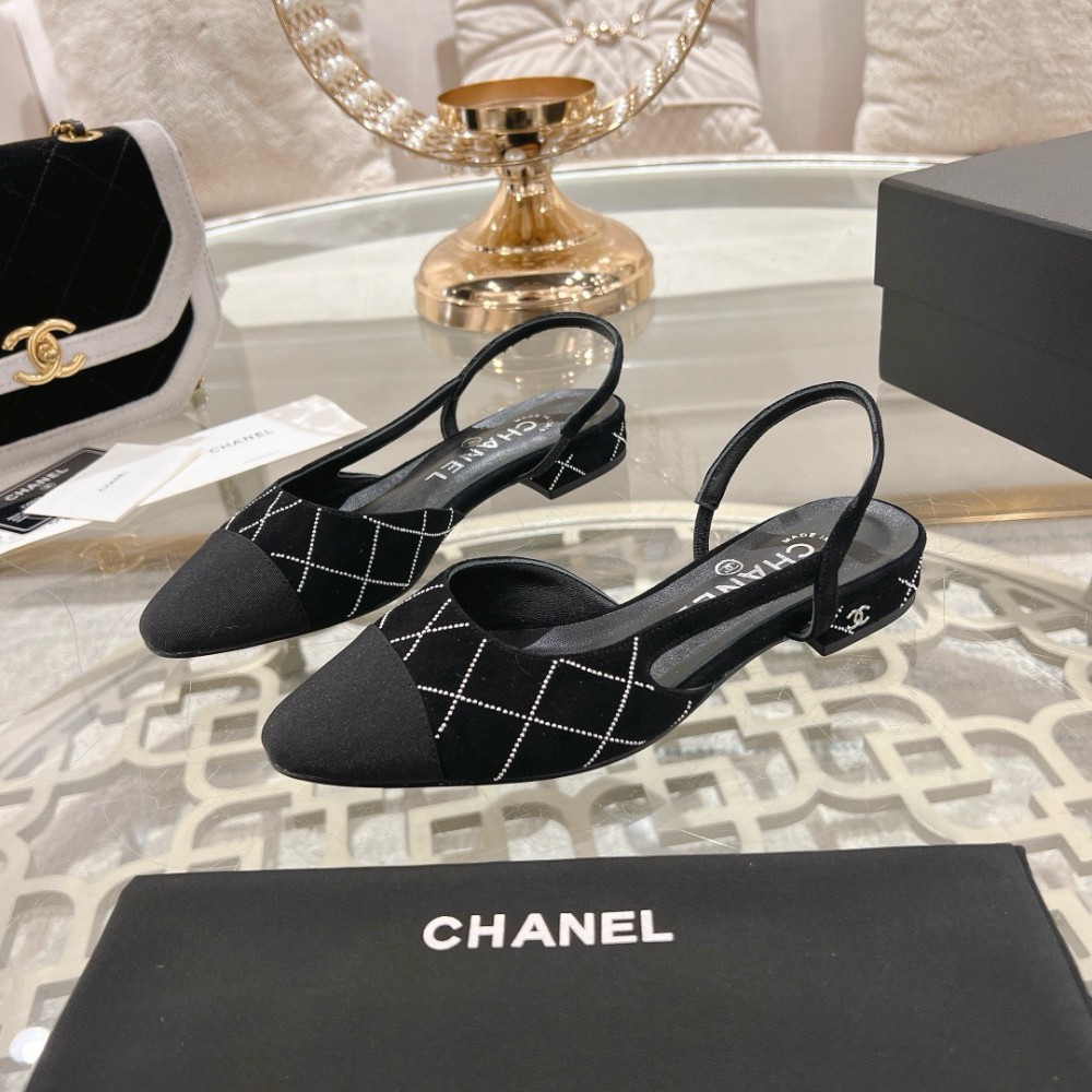 Chanel slingback pumps 35-42 2.5cm Shoes