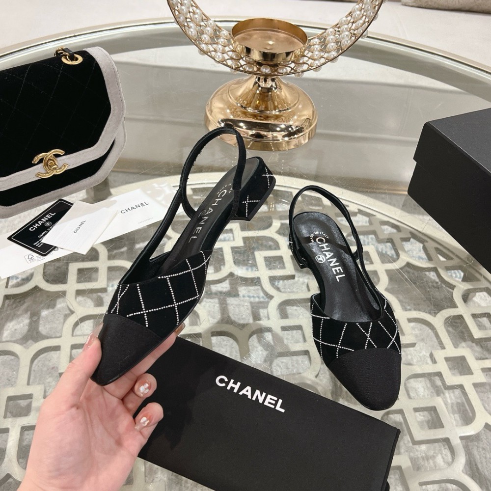 Chanel slingback pumps 35-42 2.5cm Shoes