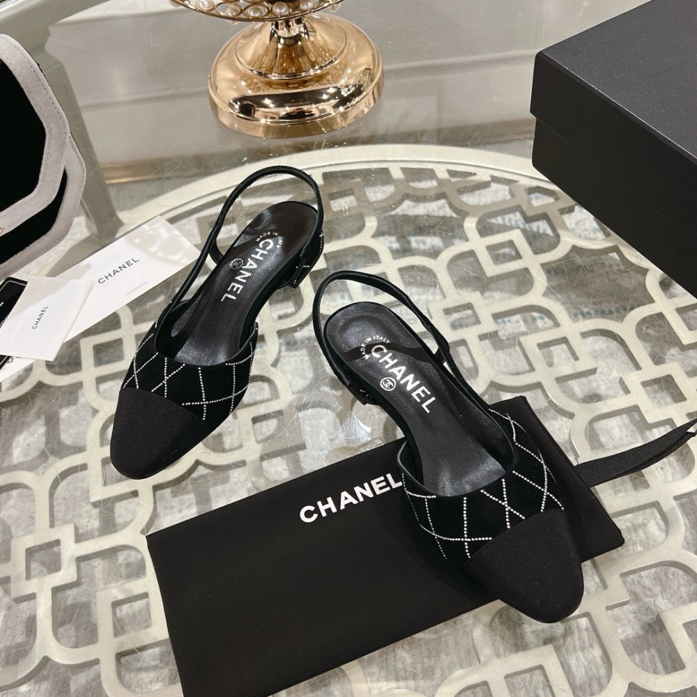 Chanel slingback pumps 35-42 2.5cm Shoes