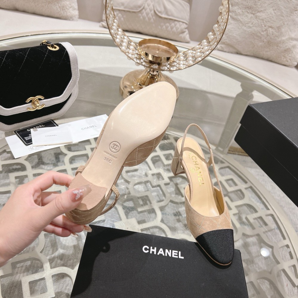 Chanel slingback pumps 35-42 6.5cm Shoes