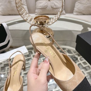 Chanel slingback pumps 35-42 6.5cm Shoes