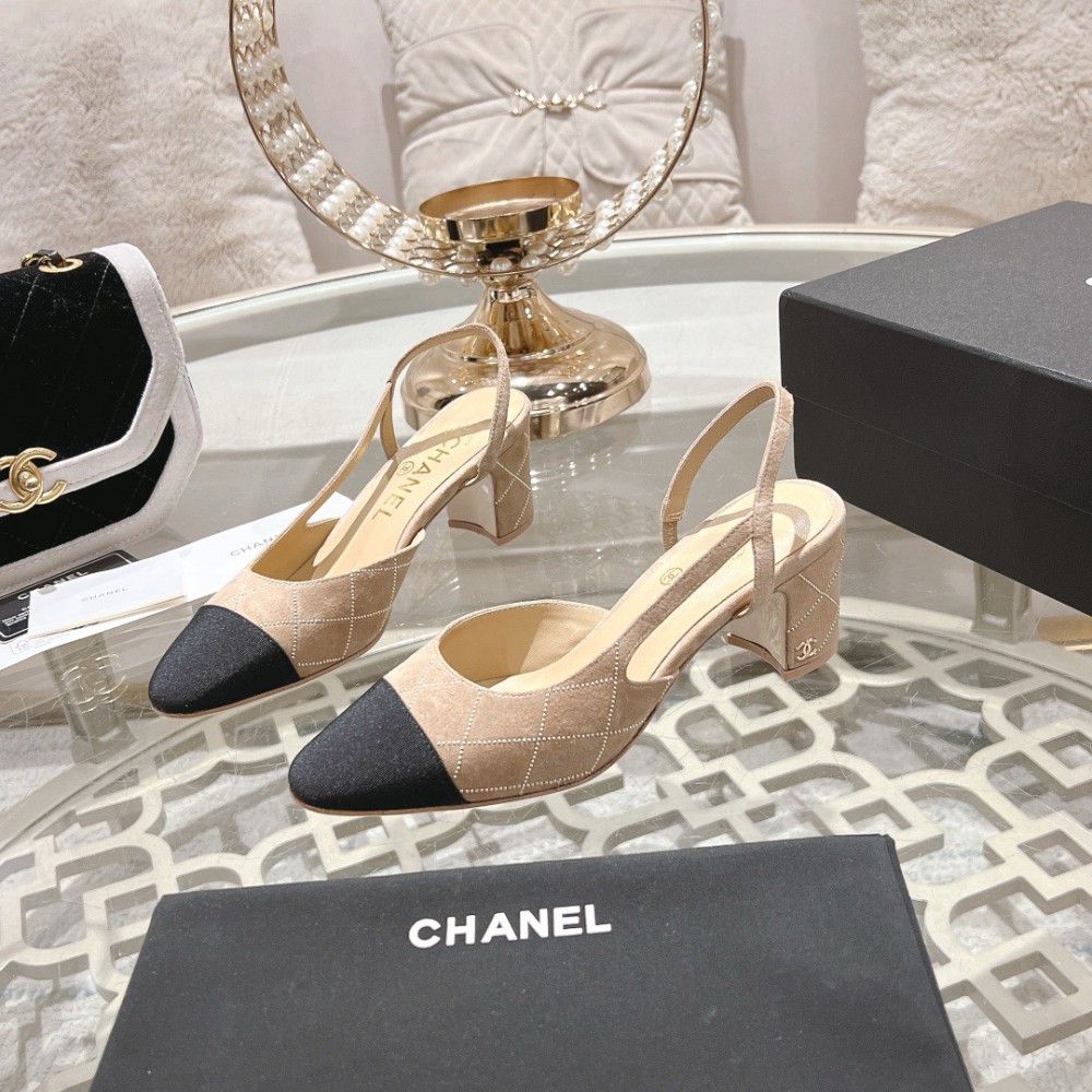 Chanel slingback pumps 35-42 6.5cm Shoes