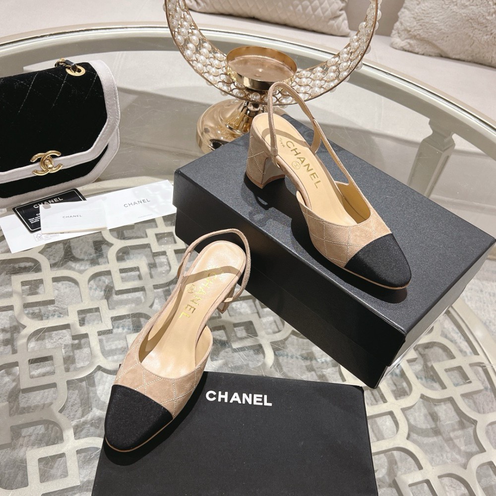 Chanel slingback pumps 35-42 6.5cm Shoes