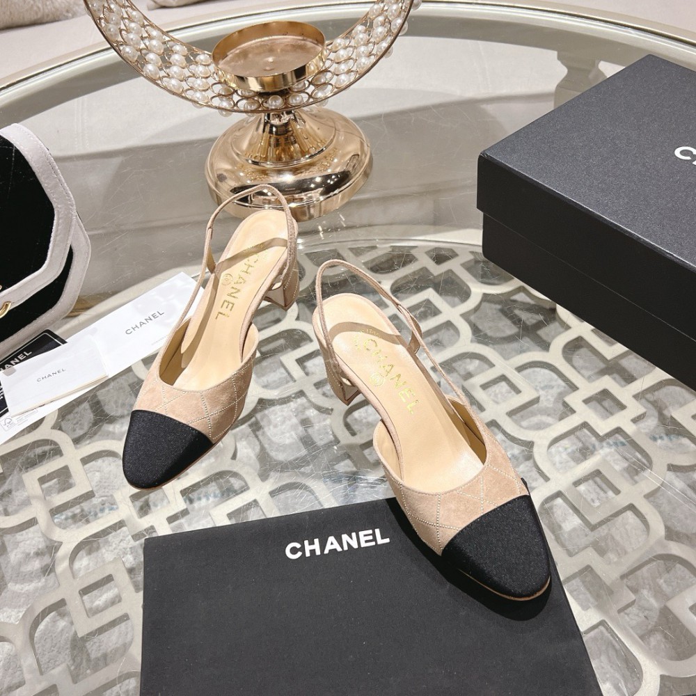 Chanel slingback pumps 35-42 6.5cm Shoes