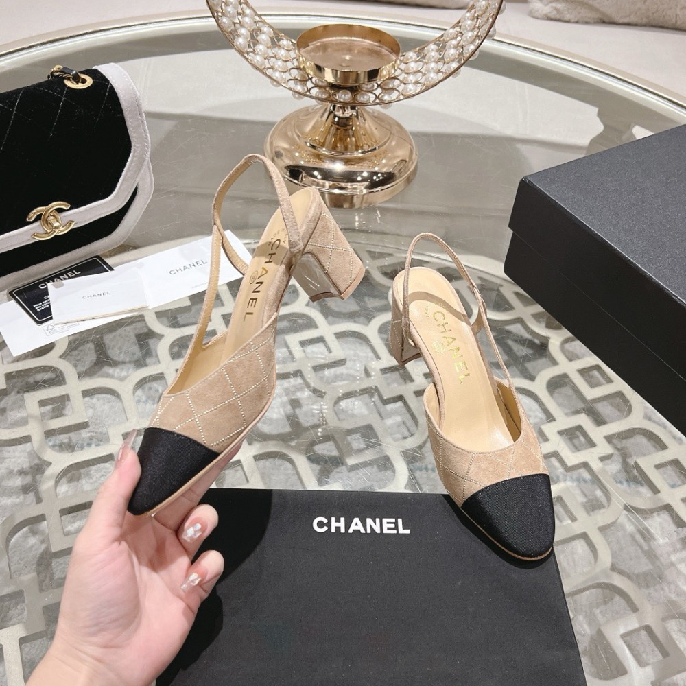 Chanel slingback pumps 35-42 6.5cm Shoes