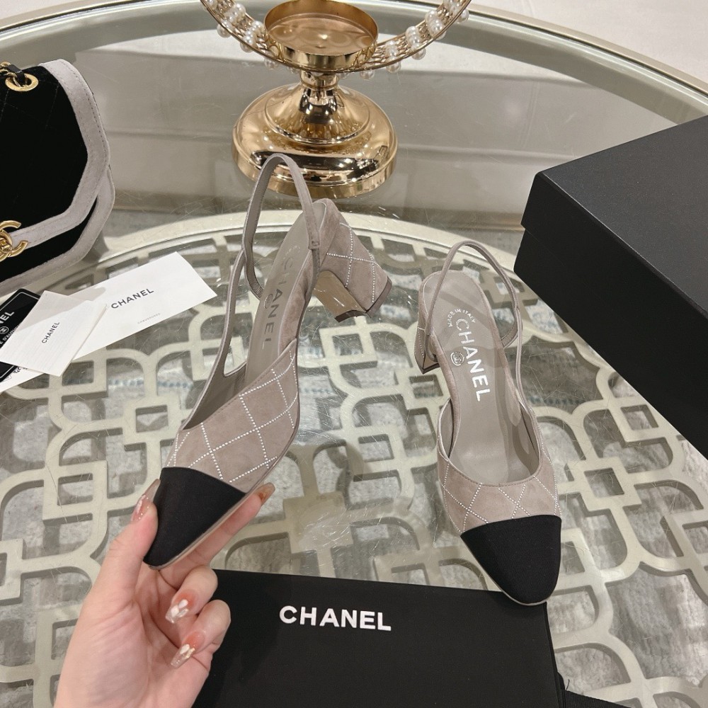 Chanel slingback pumps 35-42 6.5cm Shoes
