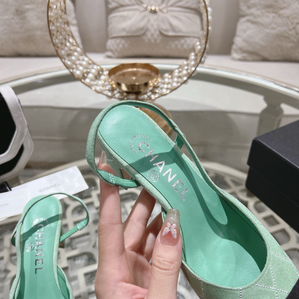 Chanel slingback pumps 35-42 6.5cm Shoes