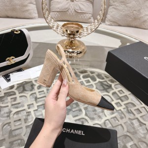 Chanel slingback pumps 35-42 9.5cm Shoes
