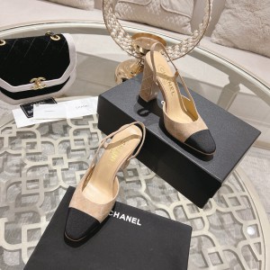 Chanel slingback pumps 35-42 9.5cm Shoes