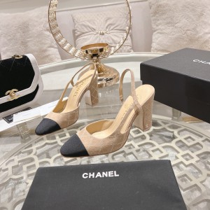 Chanel slingback pumps 35-42 9.5cm Shoes