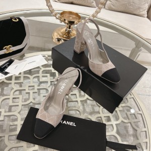Chanel slingback pumps 35-42 9.5cm Shoes