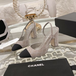 Chanel slingback pumps 35-42 9.5cm Shoes