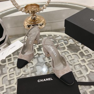 Chanel slingback pumps 35-42 9.5cm Shoes