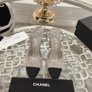 Chanel slingback pumps 35-42 9.5cm Shoes