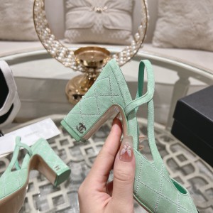 Chanel slingback pumps 35-42 9.5cm Shoes