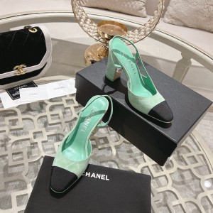 Chanel slingback pumps 35-42 9.5cm Shoes