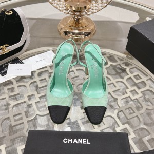 Chanel slingback pumps 35-42 9.5cm Shoes
