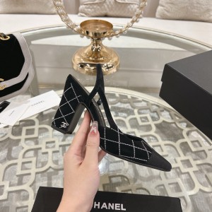 Chanel slingback pumps 35-42 9.5cm Shoes