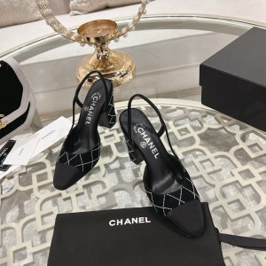 Chanel slingback pumps 35-42 9.5cm Shoes