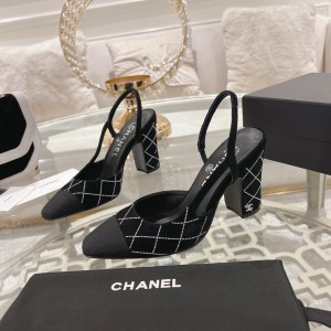 Chanel slingback pumps 35-42 9.5cm Shoes