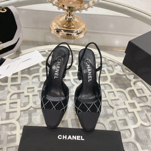 Chanel slingback pumps 35-42 9.5cm Shoes