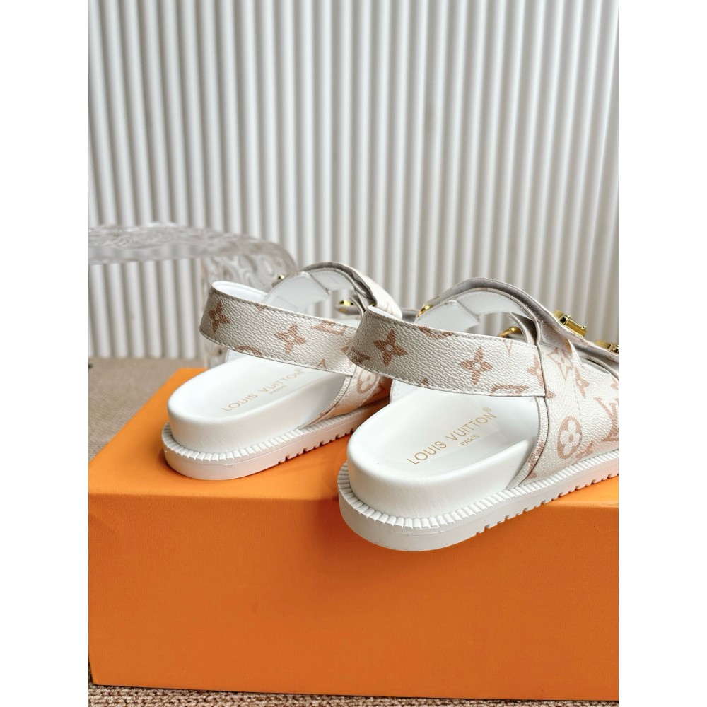 Lv sandals leather 35-44 Shoes