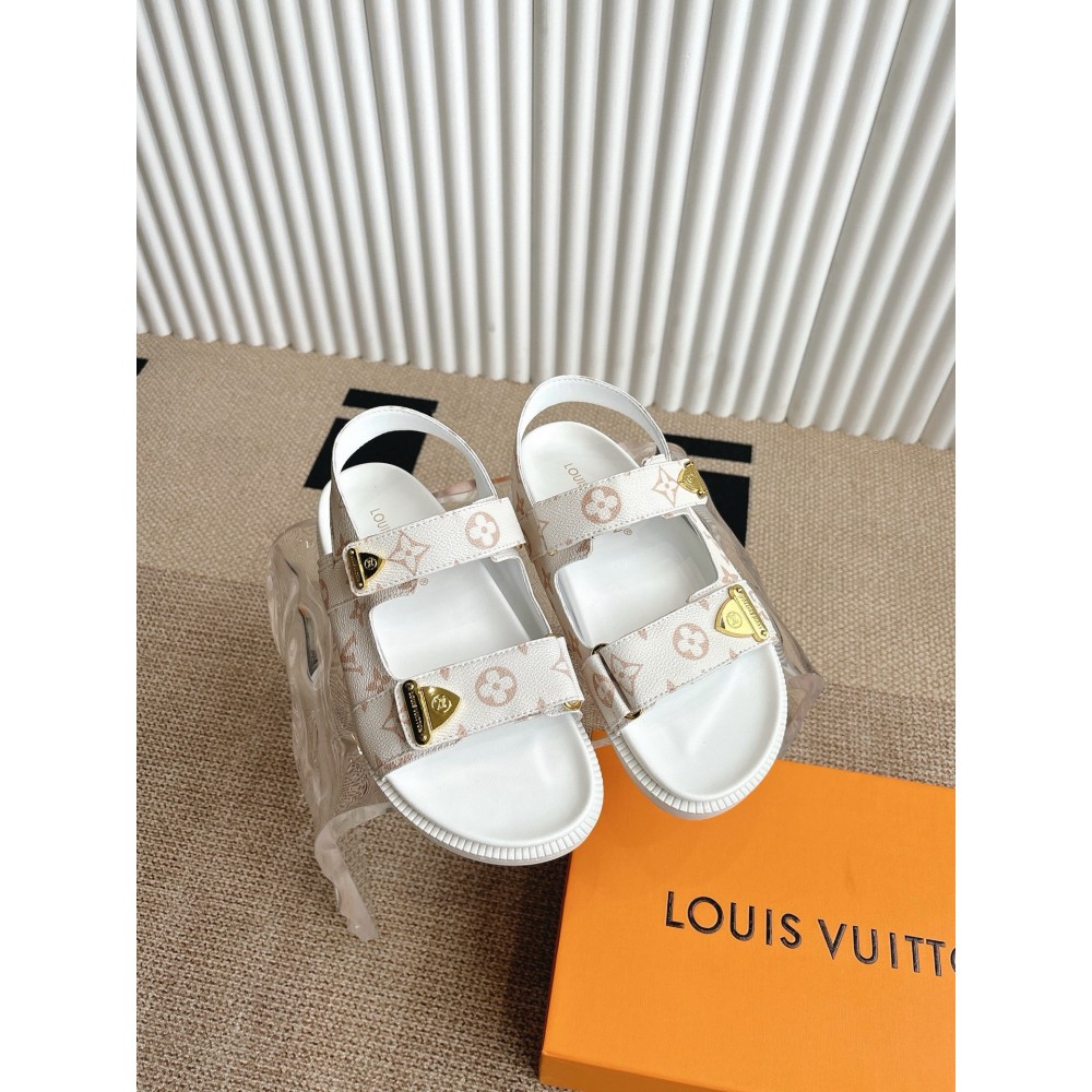 Lv sandals leather 35-44 Shoes