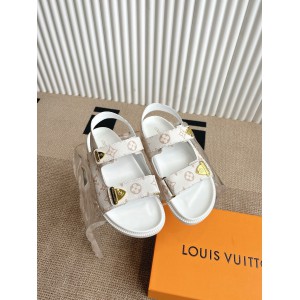 Lv sandals leather 35-44 Shoes