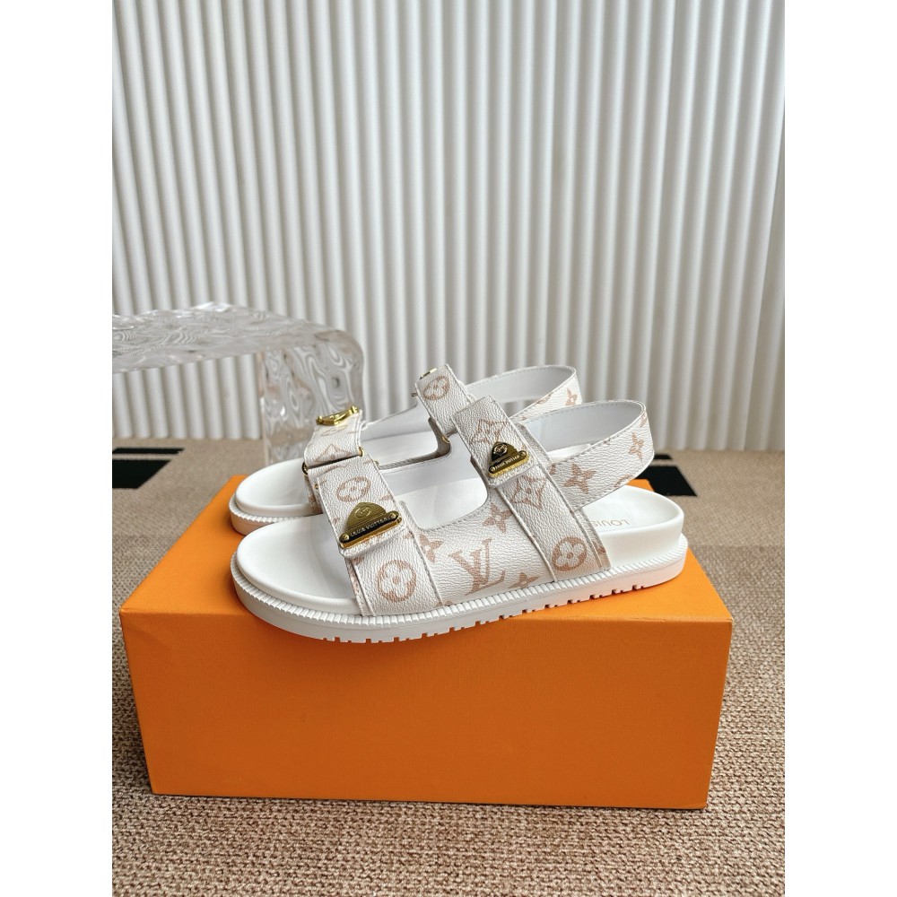 Lv sandals leather 35-44 Shoes