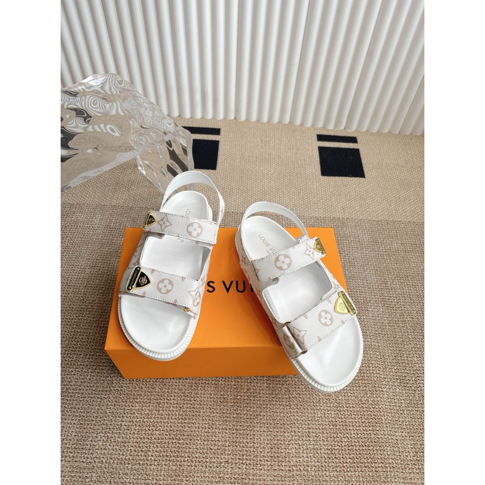 Lv sandals leather 35-44 Shoes