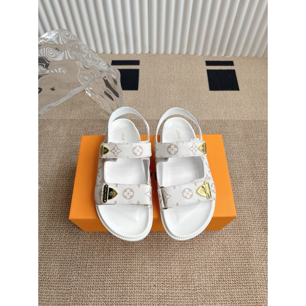 Lv sandals leather 35-44 Shoes